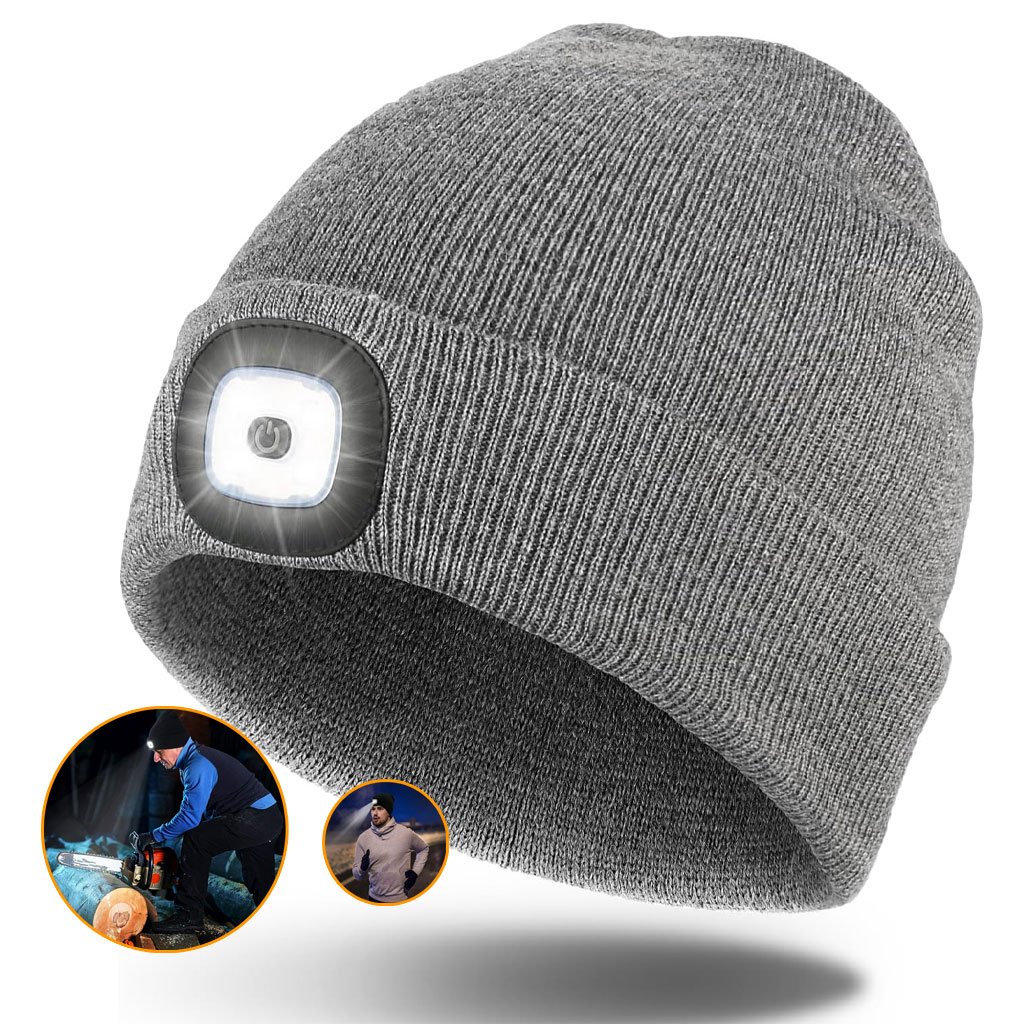 قبعة صوفية مضيئة للجنسين