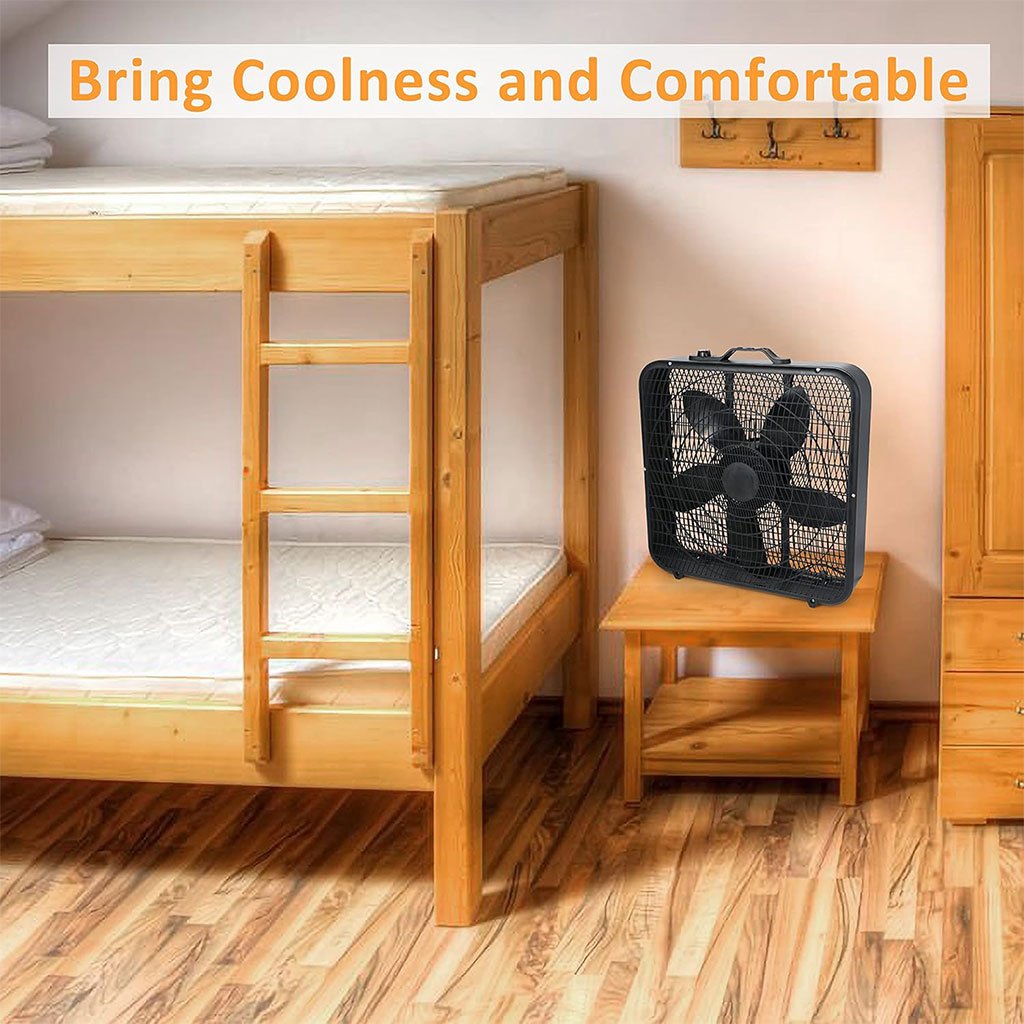 مروحة طاولة بشفرات انسيابية - الصورة 3