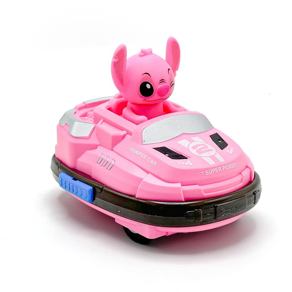 Voiture Télécommandée Stitch Bumper Car Rechargeable 2Pcs pour Enfants – لعبة سيارات اللاسلكية للأطفال ستيتش - الصورة 5
