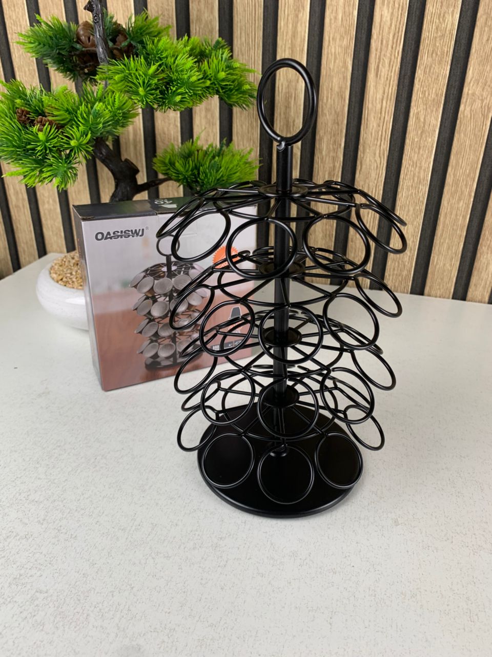 Support Présentoir de Capsules 40 PCS Rotatif 360 Degrés – حامل كبسولات القهوة - الصورة 3