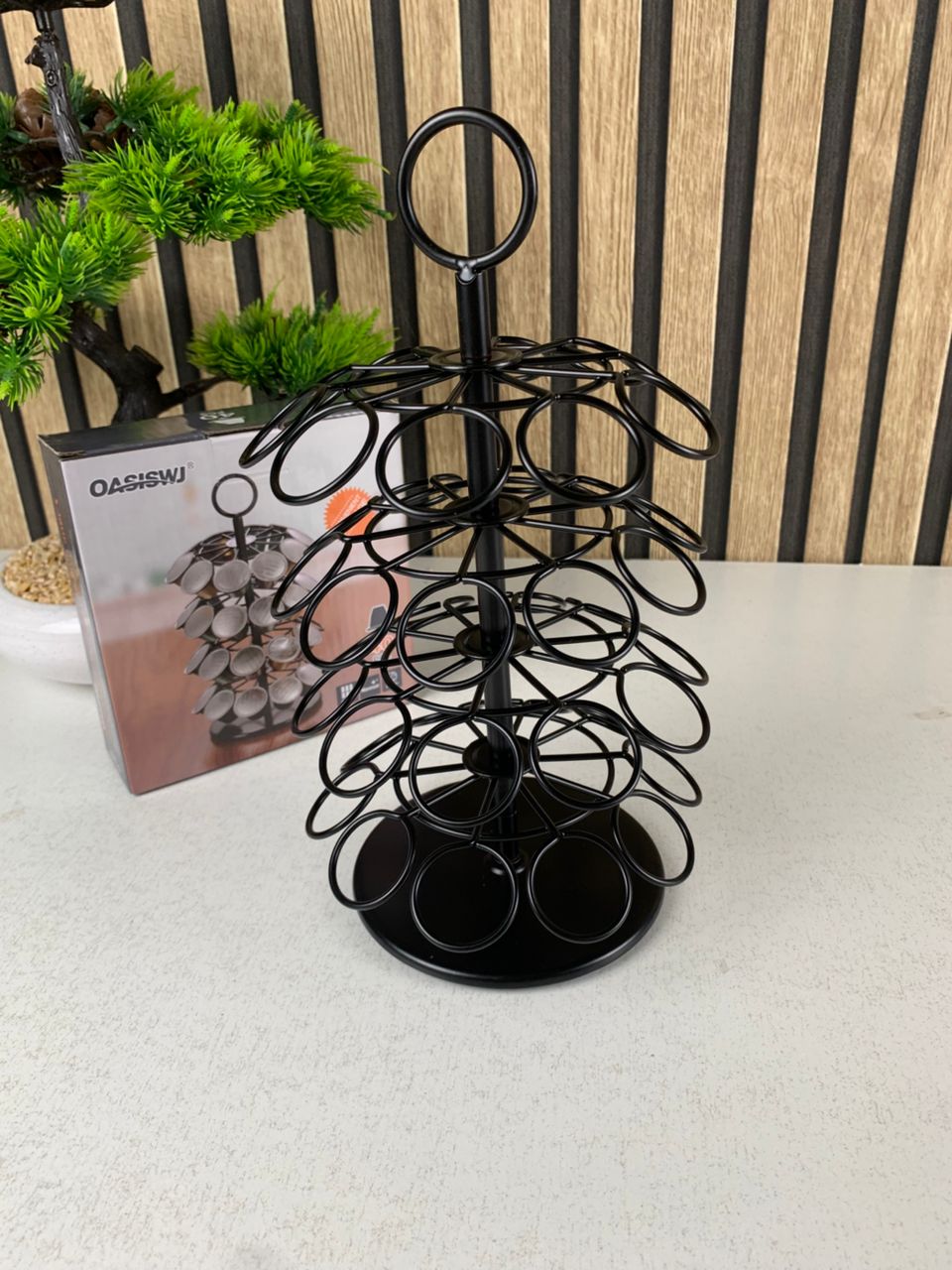 Support Présentoir de Capsules 40 PCS Rotatif 360 Degrés – حامل كبسولات القهوة - الصورة 2