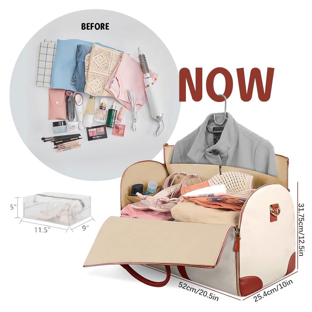 حقيبة سفر عصرية مصنوعة من جلد البولي يوريثان - الصورة 7