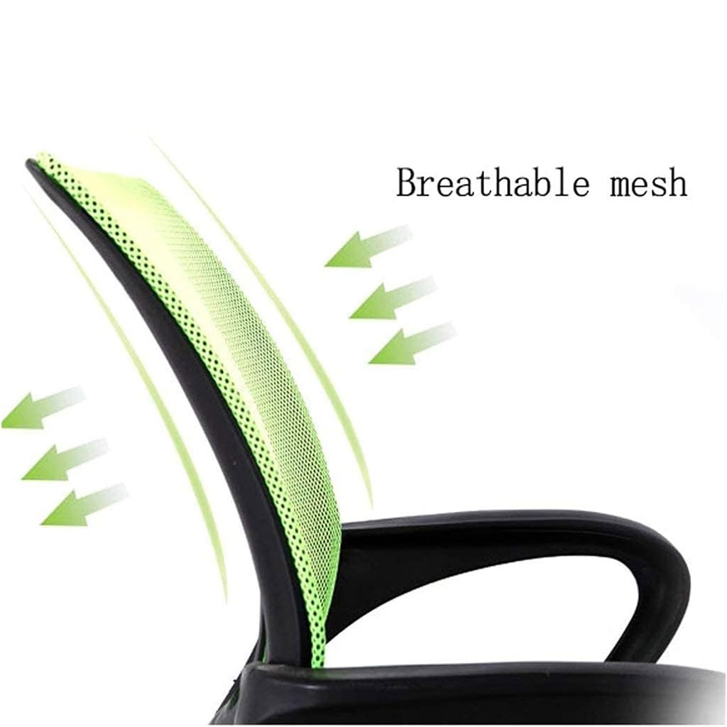 Chaise de Bureau Ergonomique avec Support Lombaire Vert – كرسي مكتب مريح مع دعامة للظهر - الصورة 2