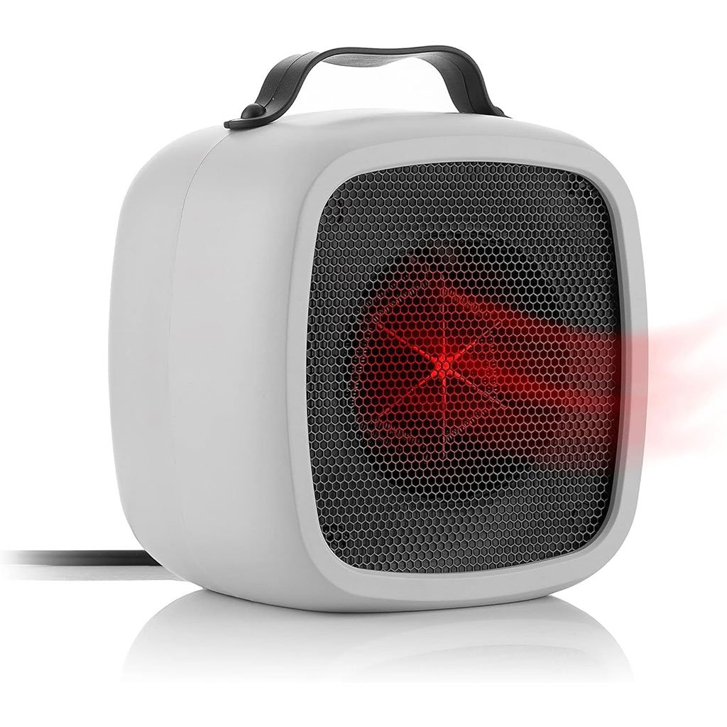 سخان مروحة سيراميك بقدرة 500 واط مزود بمنظم حرارة - الصورة 7