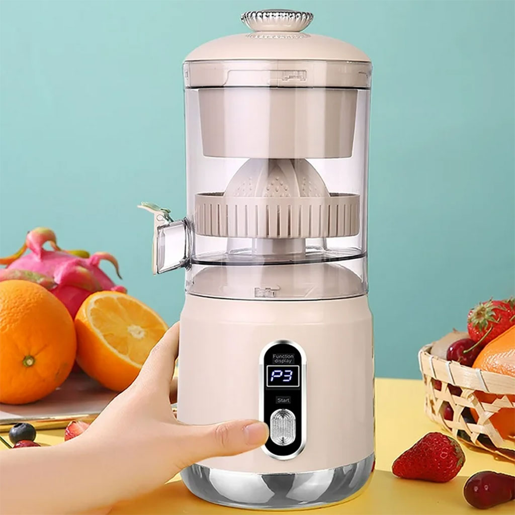 Presse Agrumes Electrique Portable 600 ml Rechargeable Moteur Silencieux – عصارة حمضيات محمولة وقابلة للشحن - الصورة 5