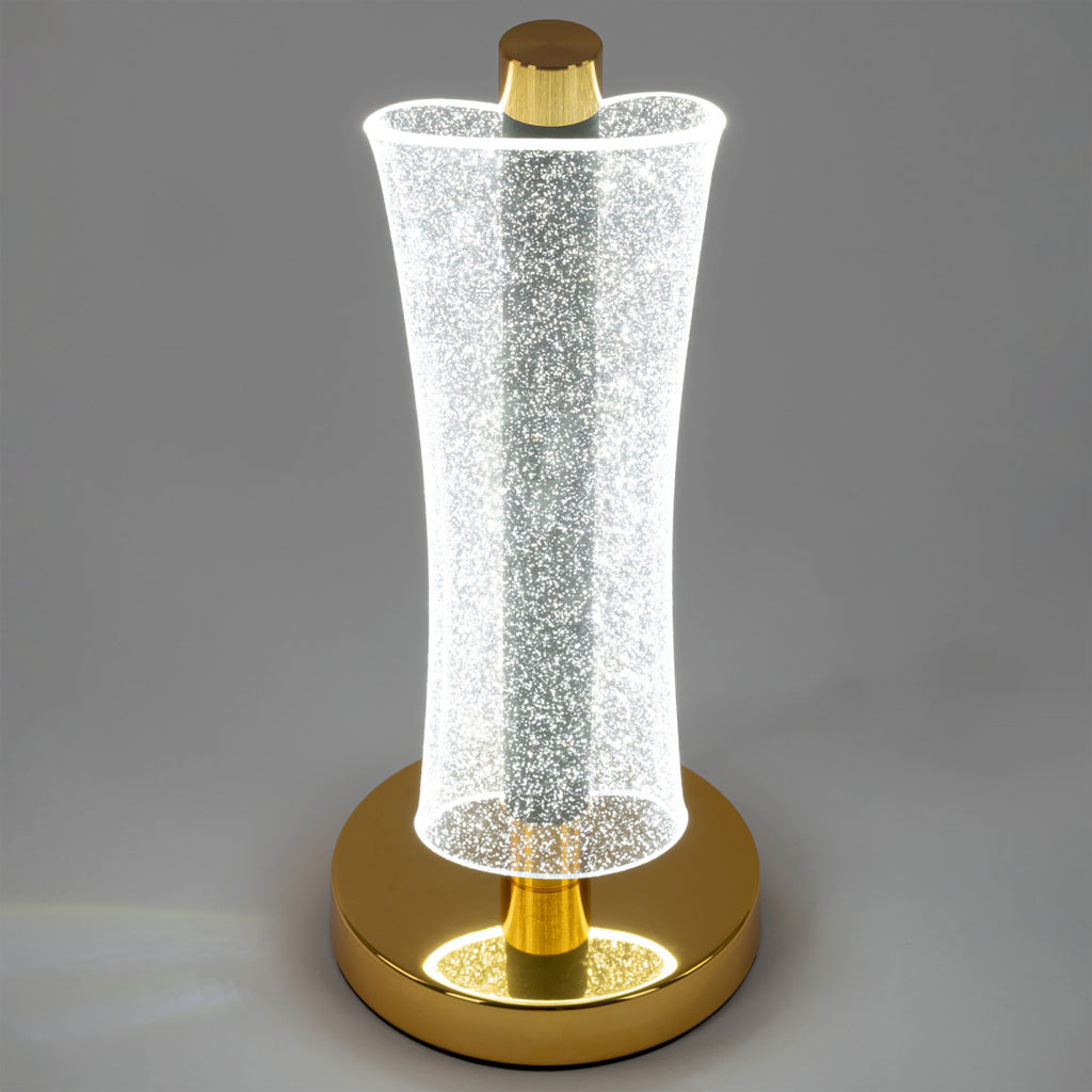 Lampe de Table LED Moderne en Cristal - الصورة 5