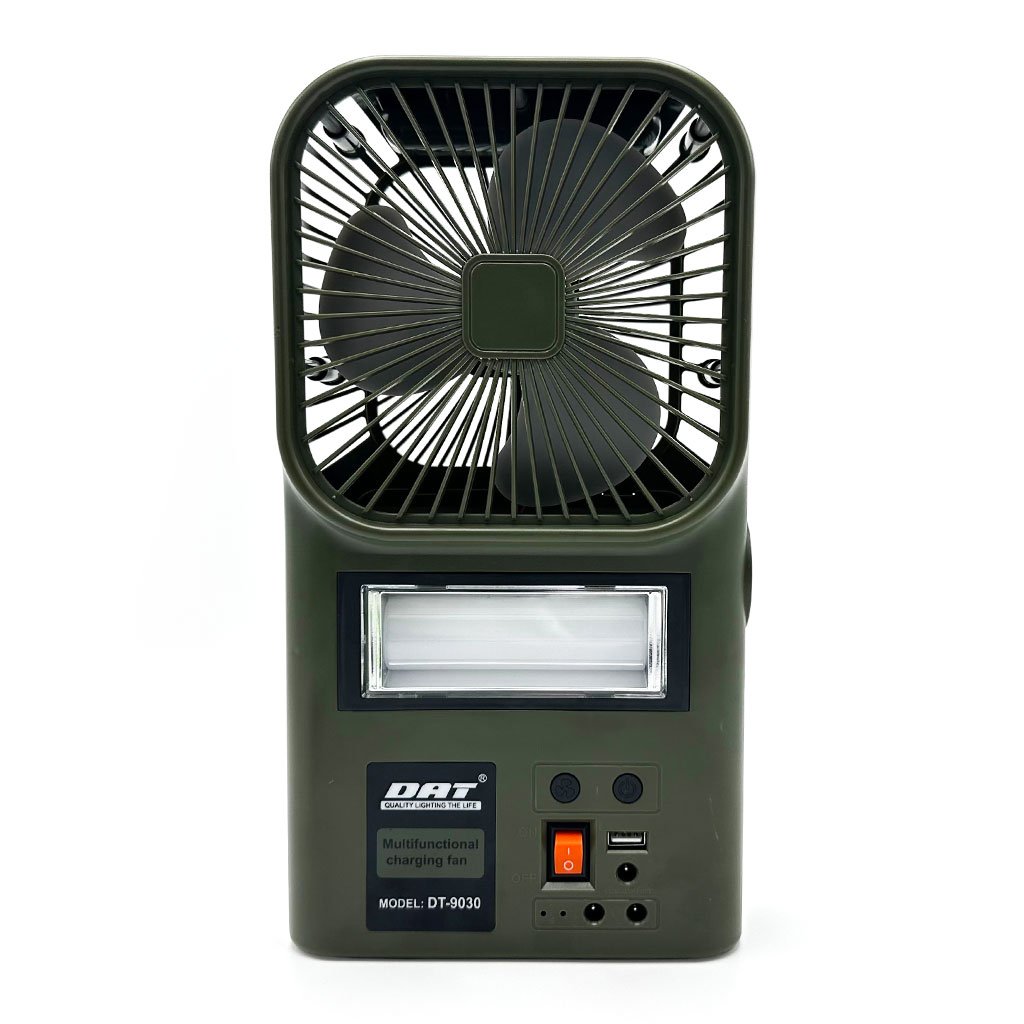 طقم مروحة ومصباح يعمل بالطاقة الشمسية - الصورة 6