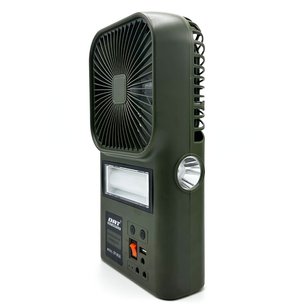 طقم مروحة ومصباح يعمل بالطاقة الشمسية - الصورة 4