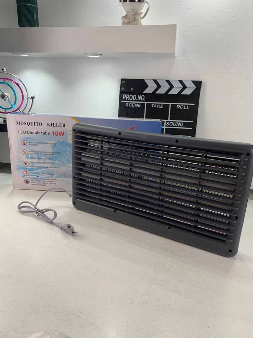 Lampe Anti-Moustiques Électrique 10W Double Tube UV – مصيدة الباعوض - الصورة 2