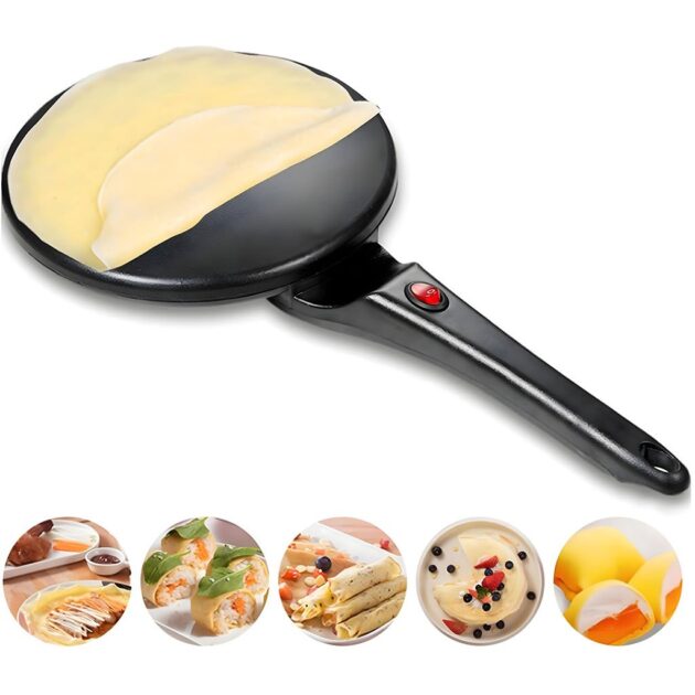 صانعة الكريب الكهربائية الطويلة...