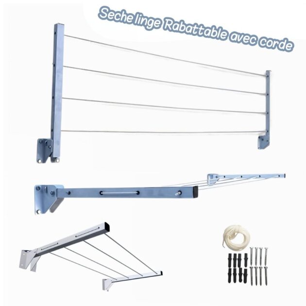 مجفف ملابس قابل للطي...