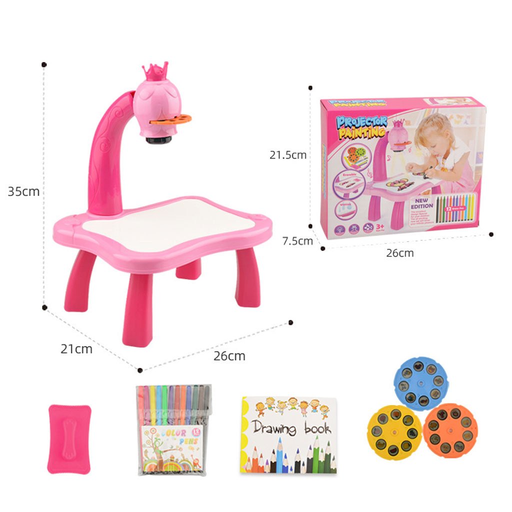 طاولة رسم مزودة بجهاز عرض - الصورة 4