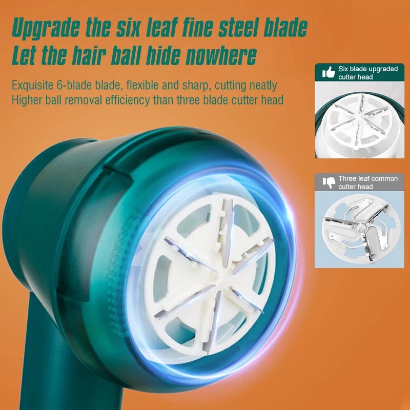 مزيل وبر الملابس الكهربائي المحمول - الصورة 5