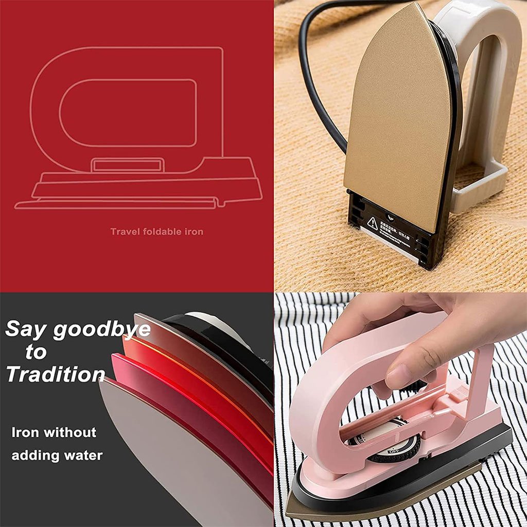 مكواة صغيرة محمولة مع درجة حرارة قابلة للتعديل - الصورة 3