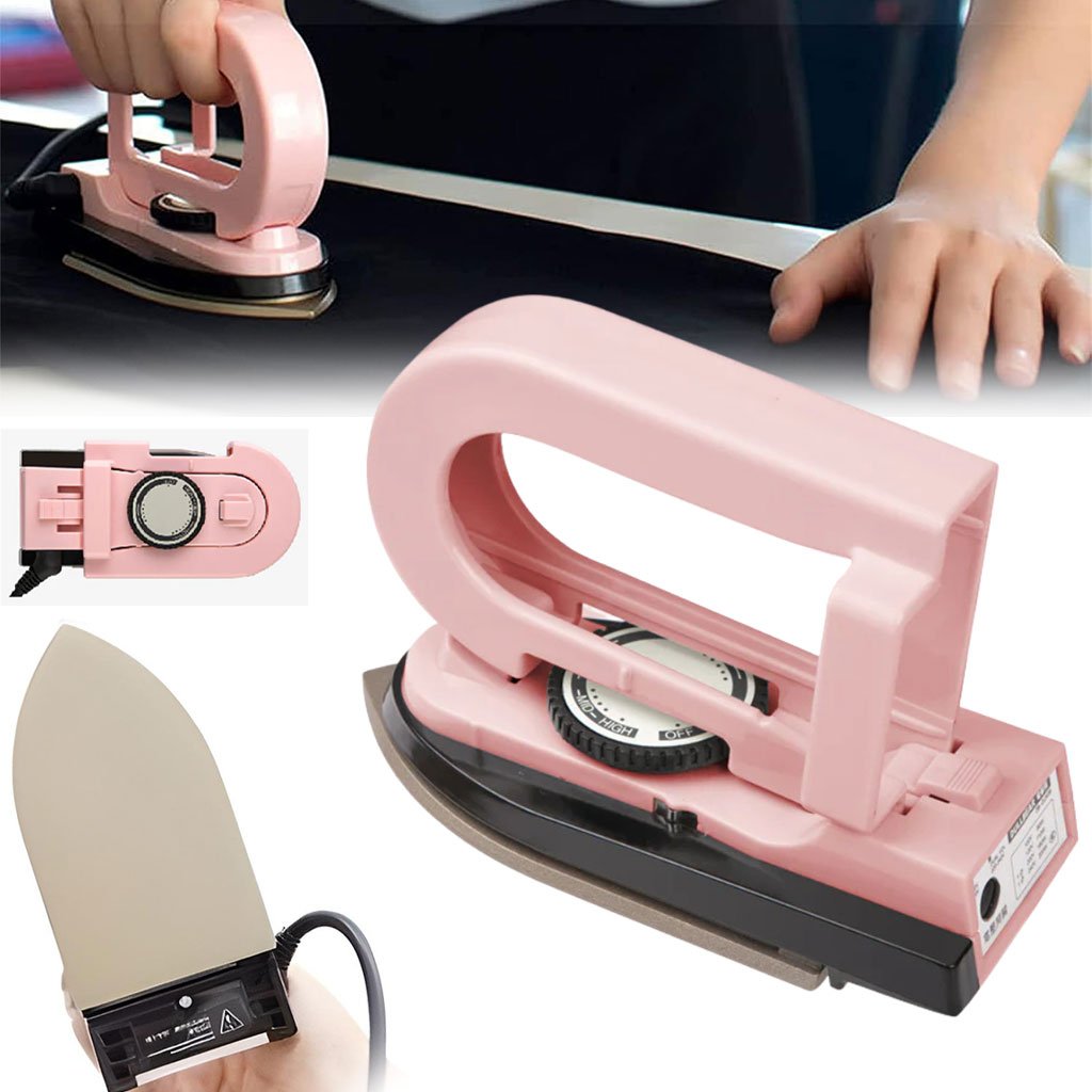 مكواة صغيرة محمولة مع درجة حرارة قابلة للتعديل