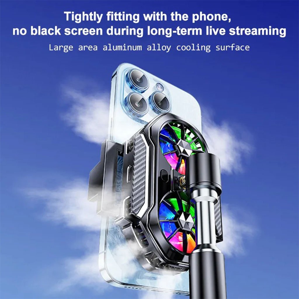 مبرد الهاتف المحمول بمروحتين - الصورة 6