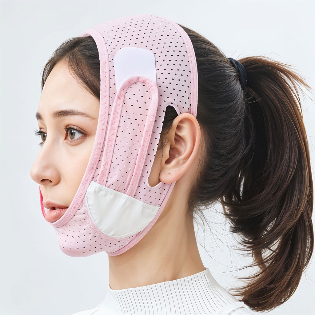 Masque facial en forme de V pour réduire le Double menton – قناع شد الوجه - الصورة 4