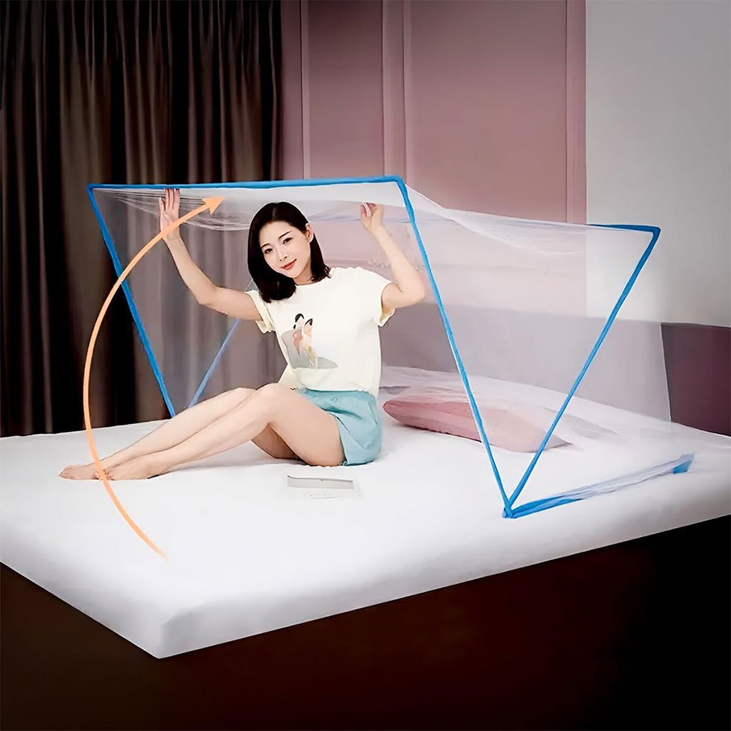 ناموسية قابلة للطي التركيب لسرير فردي - الصورة 6