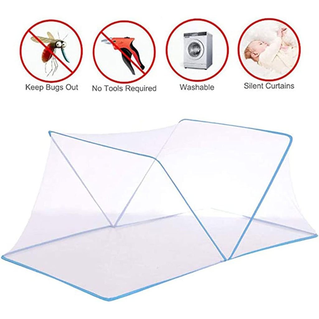 ناموسية قابلة للطي التركيب لسرير فردي - الصورة 2