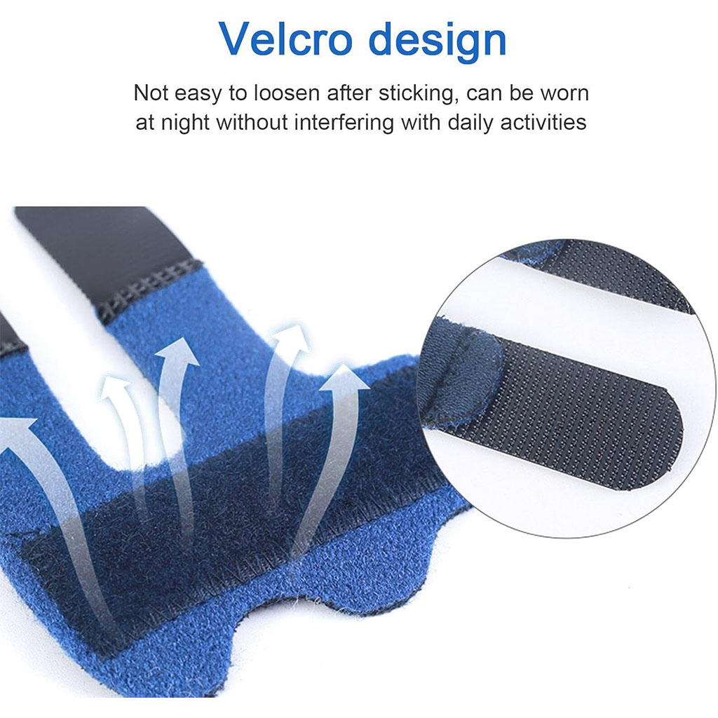 Attelle de doigt réglable avec barre en aluminium pour correction des doigts - الصورة 3