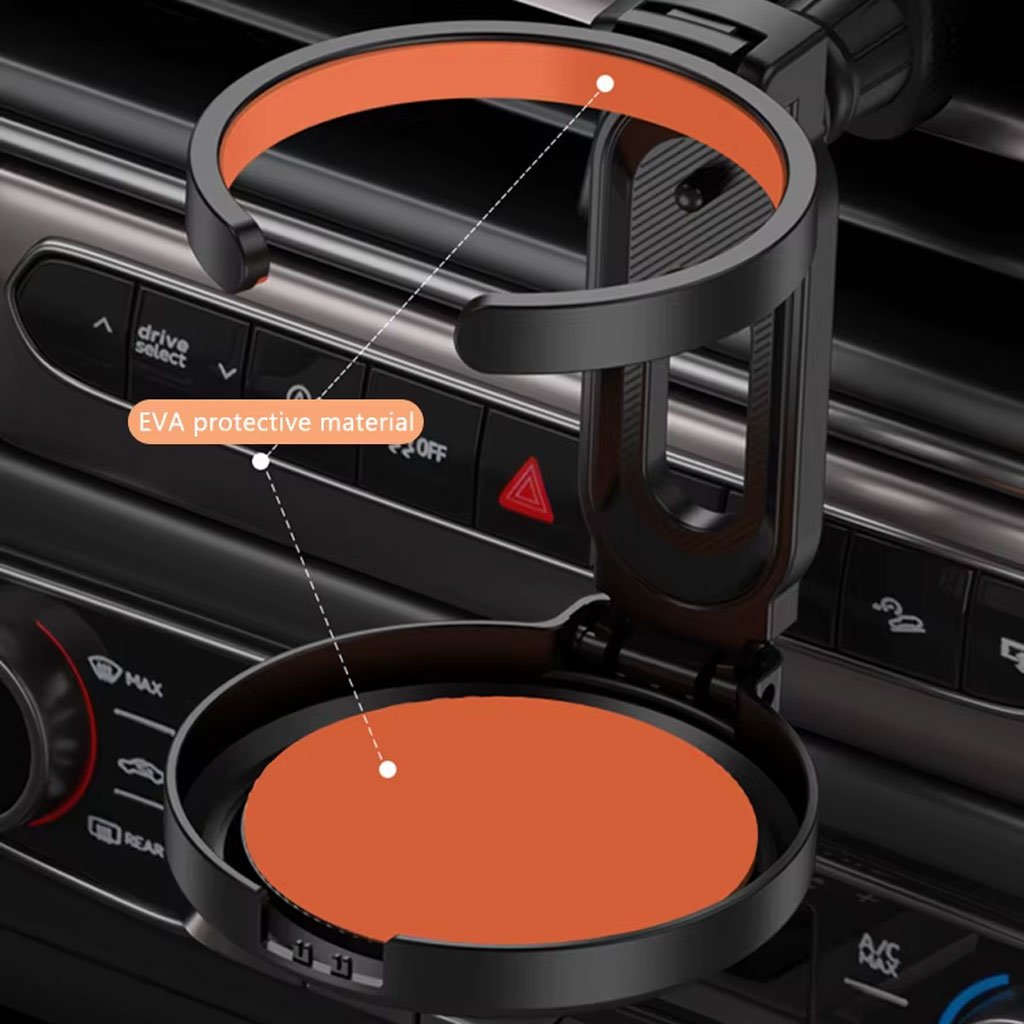 حامل أكواب قابل للتعديل للسيارة لفتحة التهوية - الصورة 3