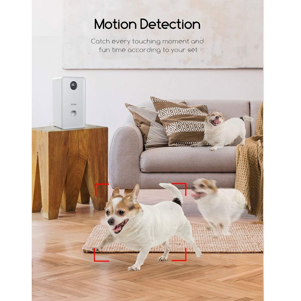 كاميرا فارورو للكلاب بدقة بكسل الوضوح مع موزع مكافآت - الصورة 5