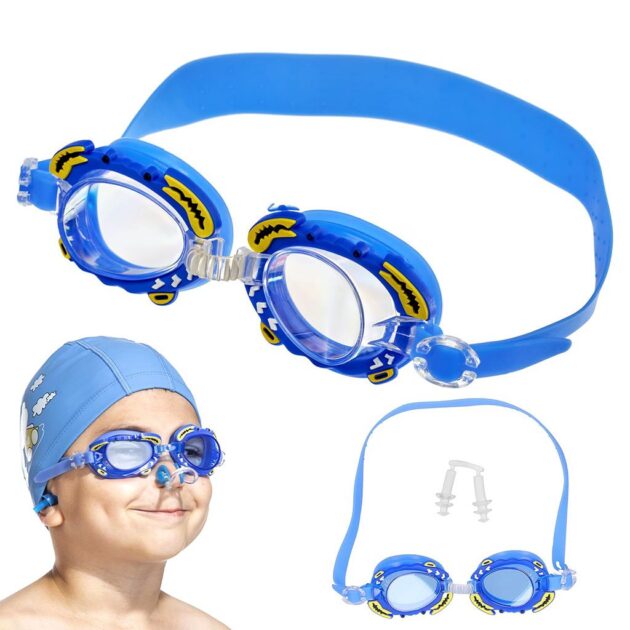 نظارات سباحة على شكل...