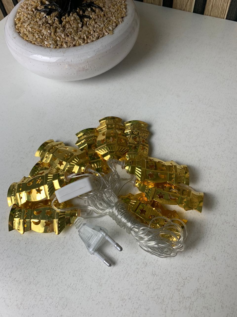 Guirlande lumineuse Fawanis de Ramadan 1.6 M / 10PCS – أضواء زينة رمضانية من فوانيس - الصورة 3