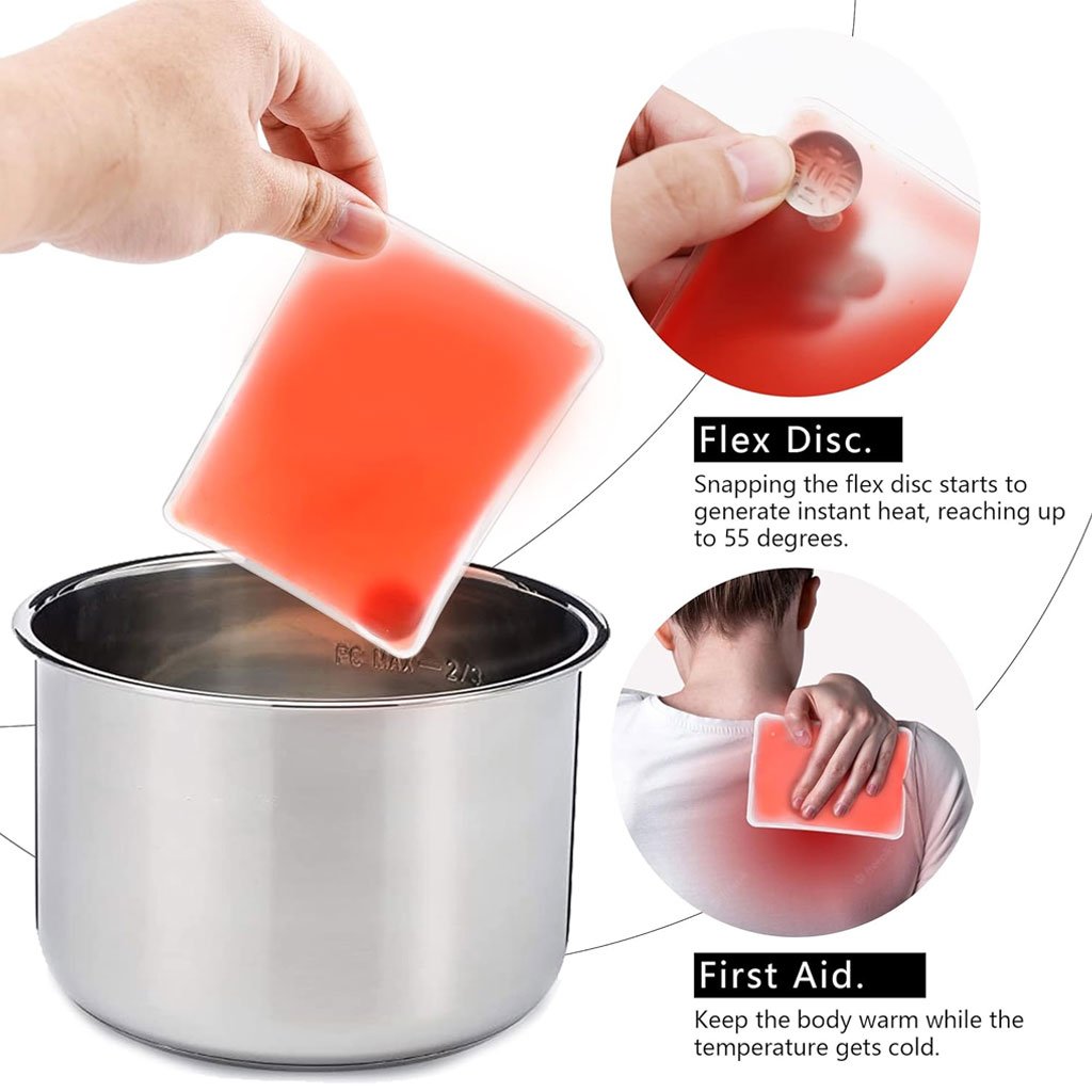 عبوة جل تسخين قابلة لإعادة لتخفيف الألم - الصورة 3