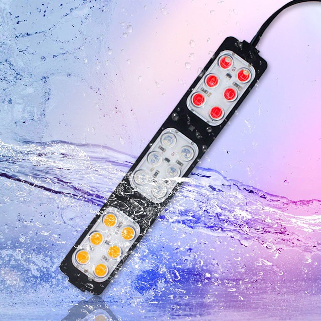 أضواء ستروب ثلاثية الألوان بجهد فولت للسيارات - الصورة 3