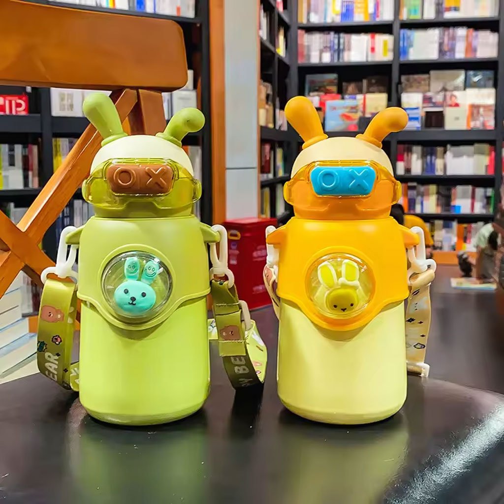 ترمس من الفولاذ المقاوم للصدأ سعة 500 مل مع - الصورة 3