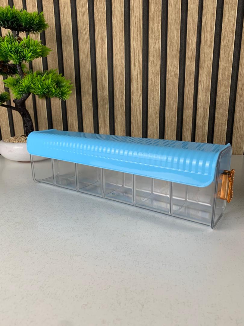 Boîte de rangement multifonctionnelle à plusieurs compartiments 1Pcs – علبة لتنظيم الأغراض متعددة الإستعمالات - الصورة 3