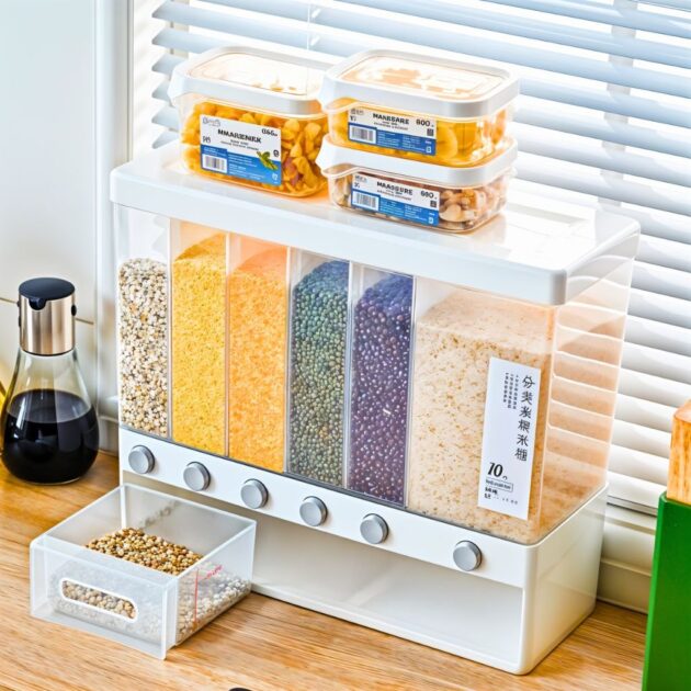 موزع ومنظم للأطعمة الجافة...