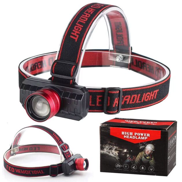 مصباح رأس قابل لإعادة...