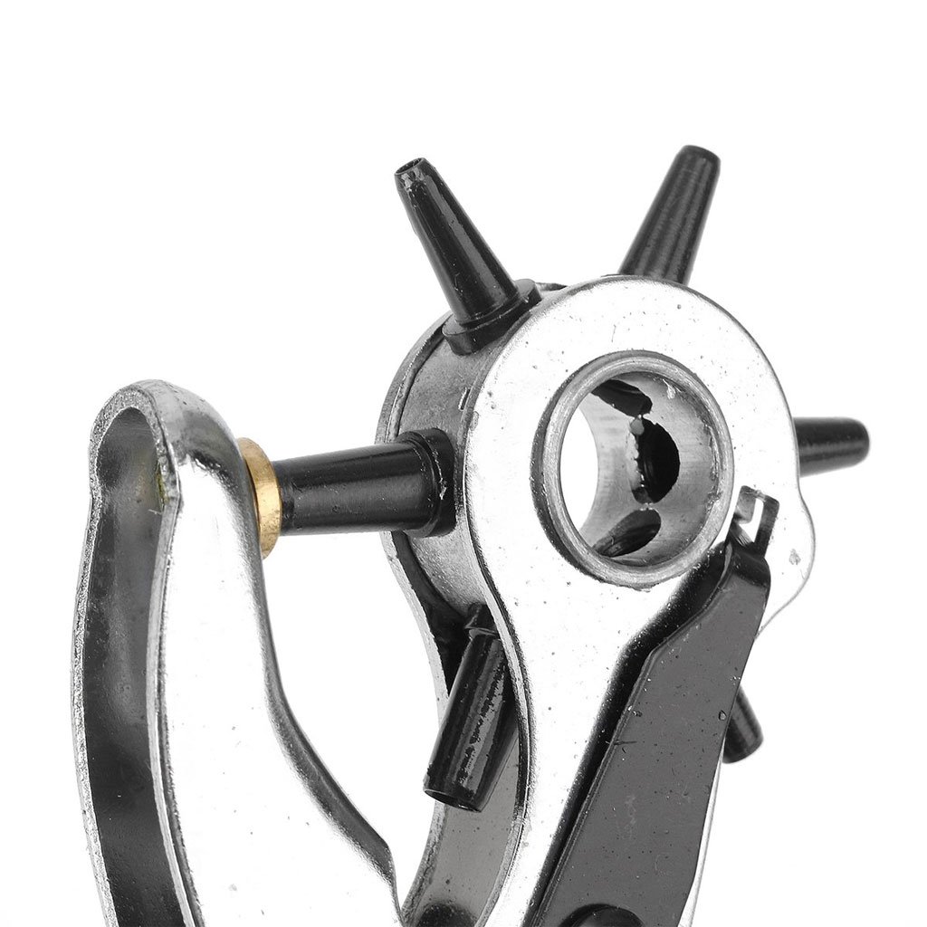 مجموعة أدوات ثقب حزام الجلد + أزرار كبس - الصورة 4