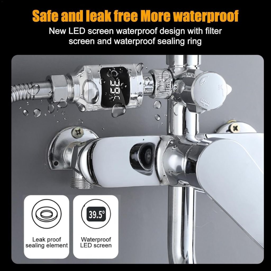 جهاز مراقبة درجة حرارة الماء الرقمي بشاشة - الصورة 6