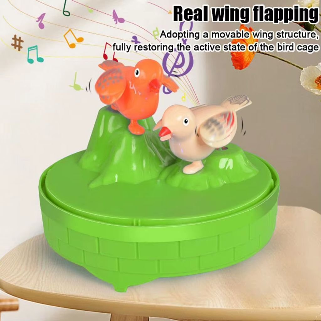 لعبة قفص طيور كهربائية تحاكي قفص الطيور مع تحكم - الصورة 3