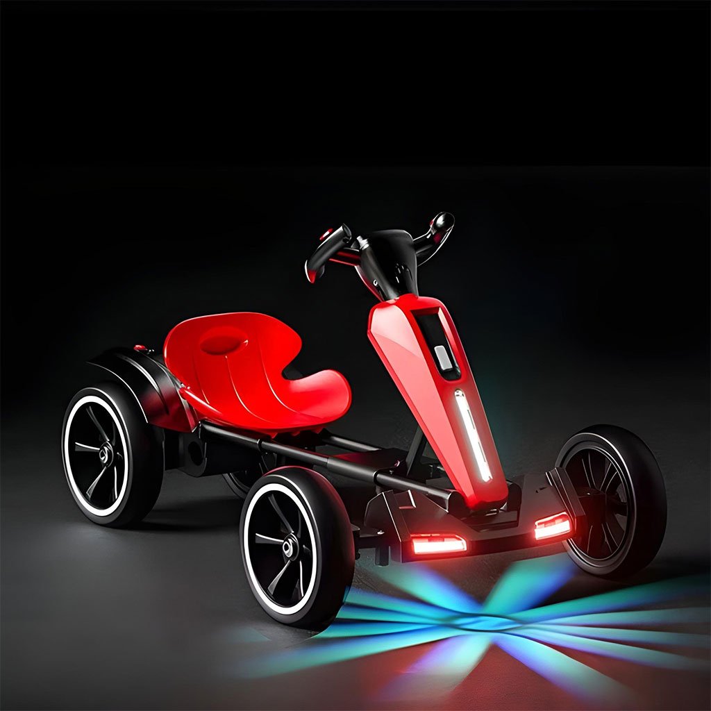 سيارة كارتينج كهربائية قابلة للطي بجهد 12 فولت مزودة - الصورة 6