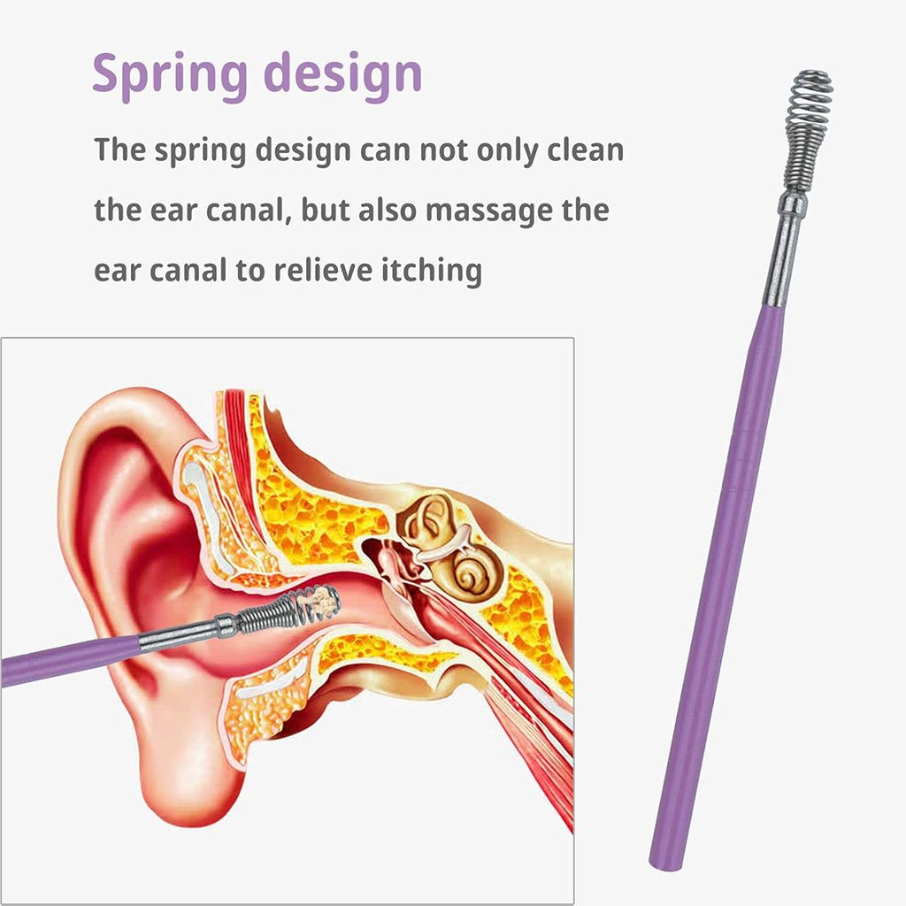 طقم إزالة شمع الأذن مكون من 6 قطع - الصورة 5