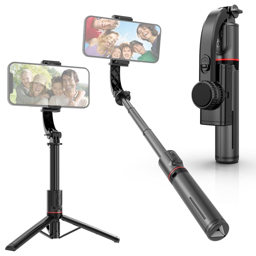 عصا سيلفي وحامل ثلاثي القوائم بذراع تلسكوبي L19 31