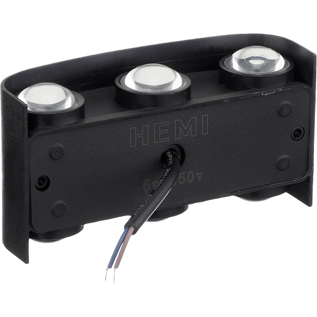 Applique Murale LED 6W D’Éclairage Extérieur 3 Lampes en PP - الصورة 6