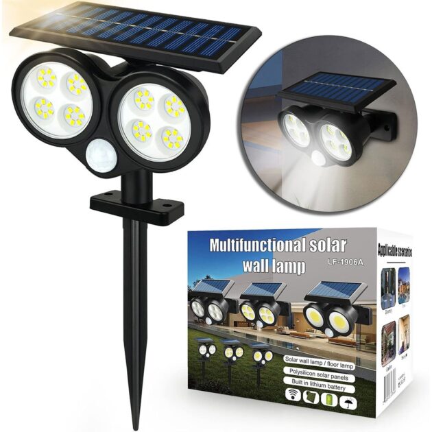 مصباح شمسي خارجي مزود...