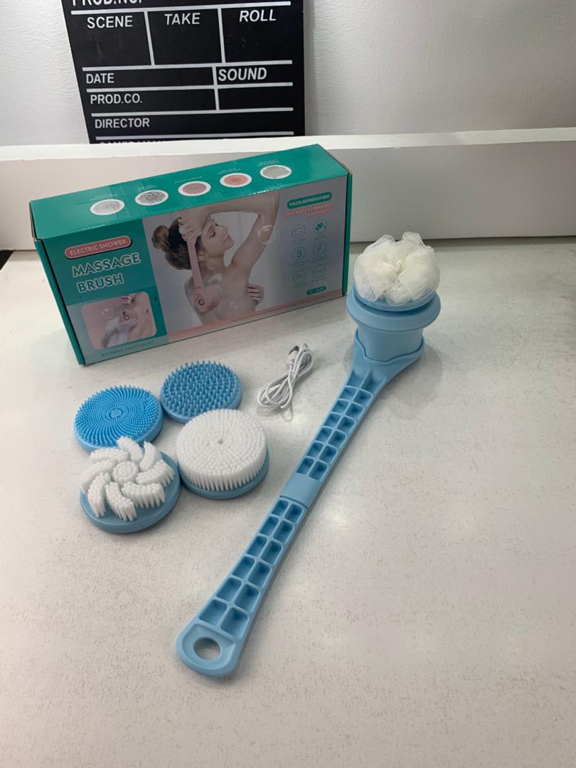Brosse Rotative Électrique Rechargeable pour le Corps et la Douche – فرشاة تنظيف الجسم مقاومة للماء - الصورة 4
