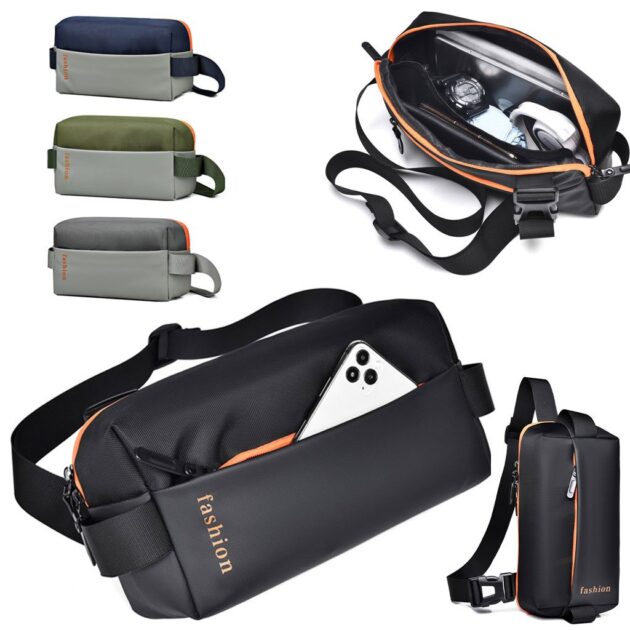 حقيبة صدر أنيقة مزودة...