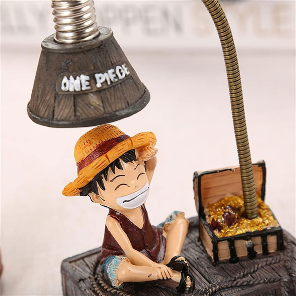 Lampe de table One Piece Monkey D. Luffy Éclairage Décoratif 1Pcs – مصباح مكتب لوفي - الصورة 4