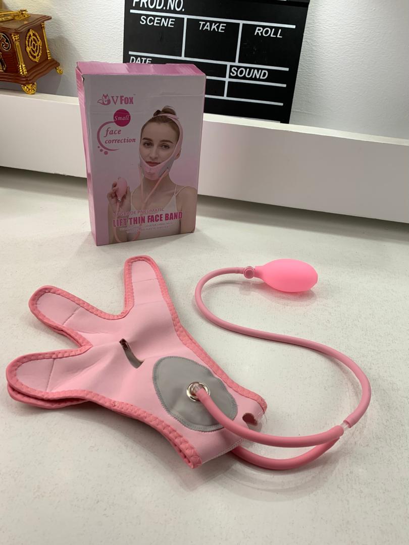 Ceinture amincissante pour visage pour réduire le double menton – قناع شد الوجه - الصورة 4