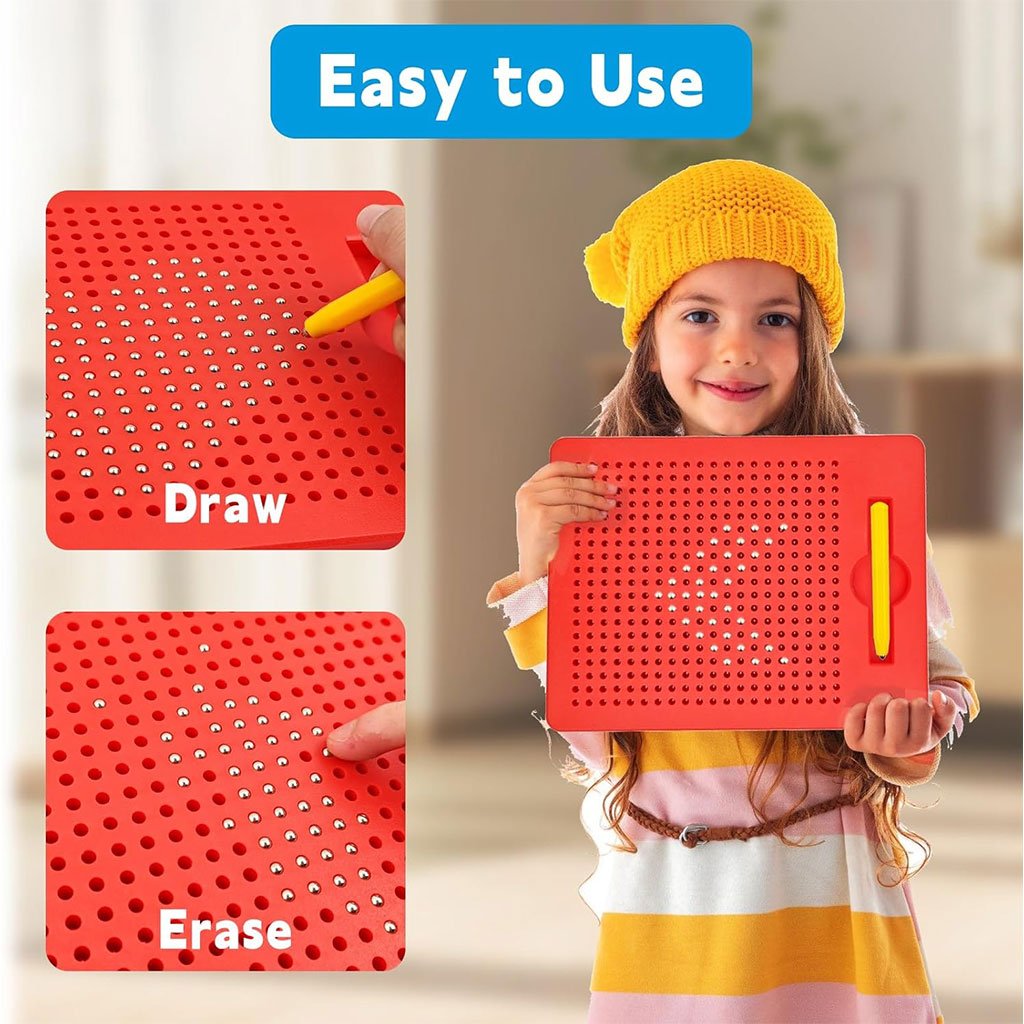 لوحة رسم مغناطيسية مع قلم - الصورة 7