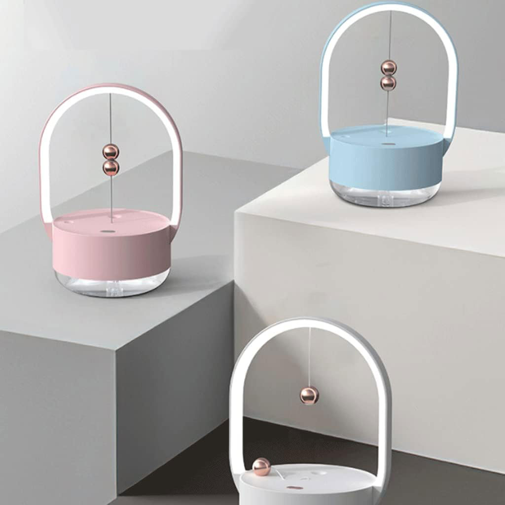 Humidificateur à brume de 350 ml portatifs avec veilleuse rechargeable USB – معطر جو مع مصباح 2في1 - الصورة 5