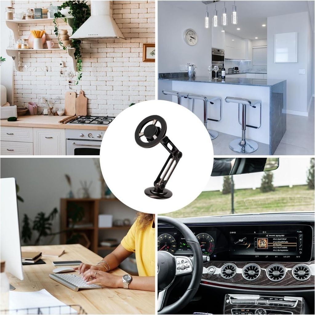 حامل هاتف مغناطيسي للسيارة يدور 360 درجة - الصورة 3