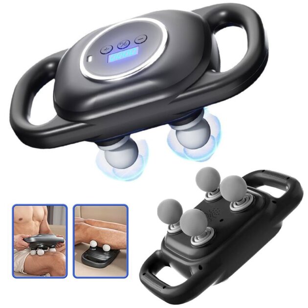 مسدس تدليك بالقرع بأربعة...